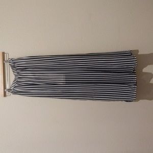 Abercrombie and Fitch Striped Maxi skirt Small